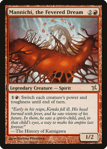 Mannichi, the Fevered Dream [Betrayers of Kamigawa] - The Mythic Store | 24h Order Processing