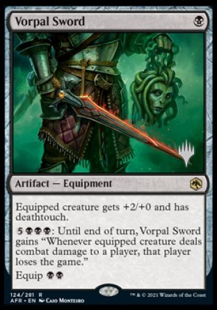 Vorpal Sword (Promo Pack) [Dungeons & Dragons: Adventures in the Forgotten Realms Promos] - The Mythic Store | 24h Order Processing