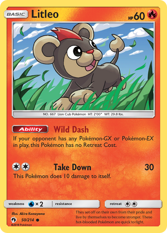 Litleo (50/214) [Sun & Moon: Lost Thunder] - The Mythic Store | 24h Order Processing