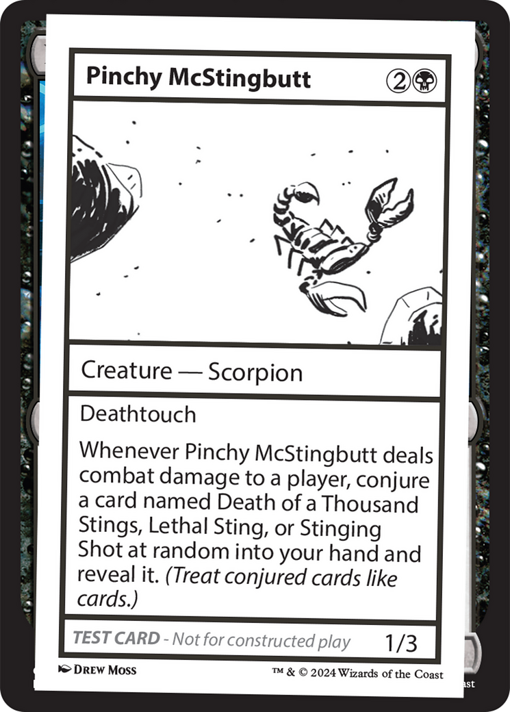 Pinchy McStingbutt [Mystery Booster 2 Playtest Cards] - The Mythic Store | 24h Order Processing