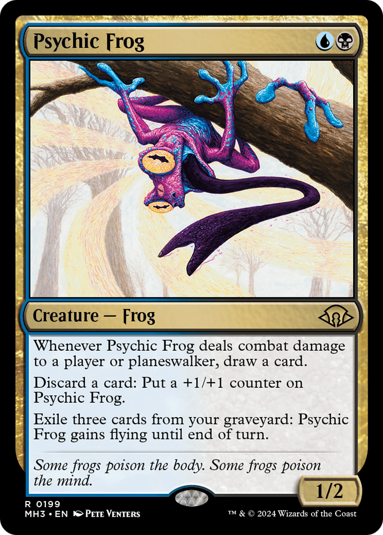 Psychic Frog [Modern Horizons 3] - The Mythic Store | 24h Order Processing