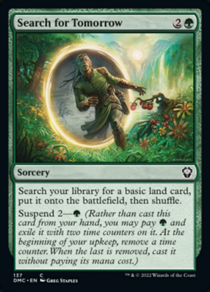 Search for Tomorrow [Dominaria United Commander] - The Mythic Store | 24h Order Processing