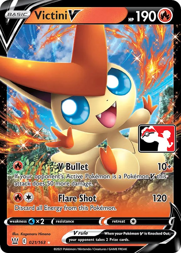 Victini V (021/163) [Prize Pack Series One] - The Mythic Store | 24h Order Processing