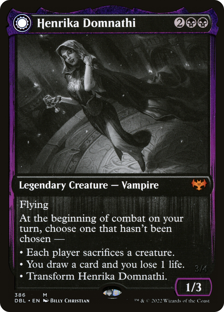 Henrika Domnathi // Henrika, Infernal Seer [Innistrad: Double Feature] - The Mythic Store | 24h Order Processing
