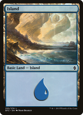 Island (255) [Battle for Zendikar] - The Mythic Store | 24h Order Processing