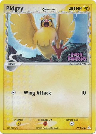 Pidgey (77/110) (Delta Species) (Stamped) [EX: Holon Phantoms] - The Mythic Store | 24h Order Processing