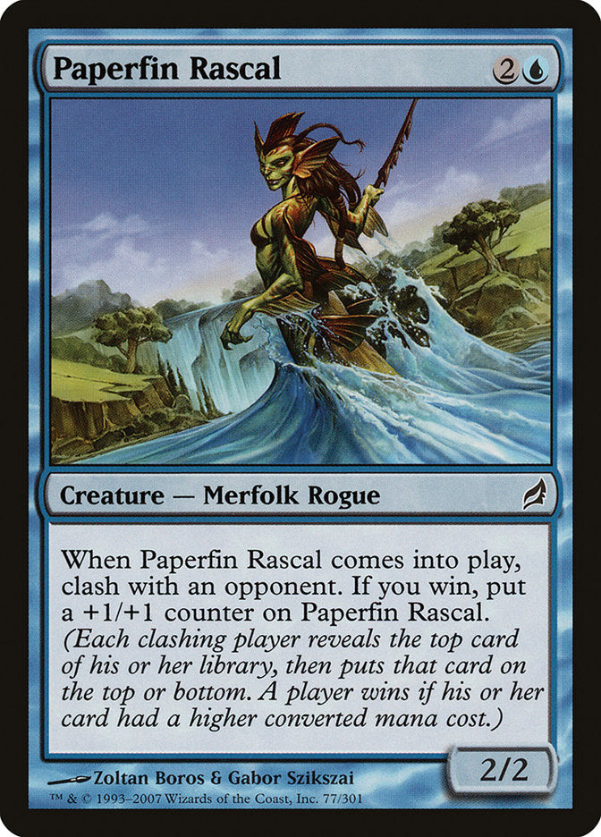 Paperfin Rascal [Lorwyn] - The Mythic Store | 24h Order Processing