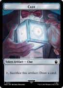 Human Noble // Clue (0022) Double-Sided Token [Doctor Who Tokens] - The Mythic Store | 24h Order Processing