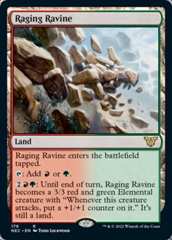 Raging Ravine [Kamigawa: Neon Dynasty Commander] - The Mythic Store | 24h Order Processing
