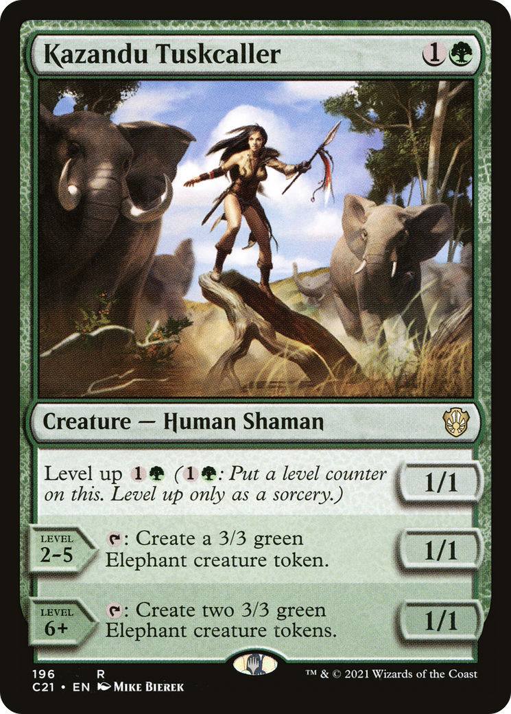 Kazandu Tuskcaller [Commander 2021] - The Mythic Store | 24h Order Processing