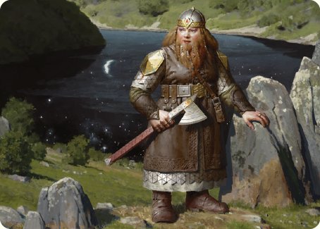 Mirrormere Guardian Art Card [The Lord of the Rings: Tales of Middle-earth Art Series] - The Mythic Store | 24h Order Processing