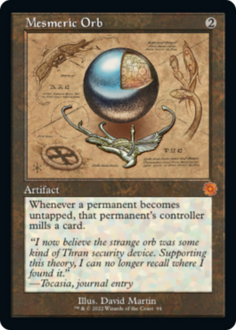 Mesmeric Orb (Retro Schematic) [The Brothers' War Retro Artifacts] - The Mythic Store | 24h Order Processing