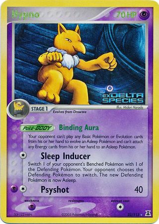 Hypno (23/113) (Stamped) [EX: Delta Species] - The Mythic Store | 24h Order Processing