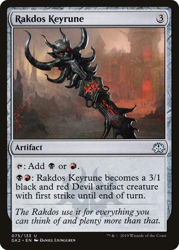 Rakdos Keyrune [Ravnica Allegiance Guild Kit] - The Mythic Store | 24h Order Processing