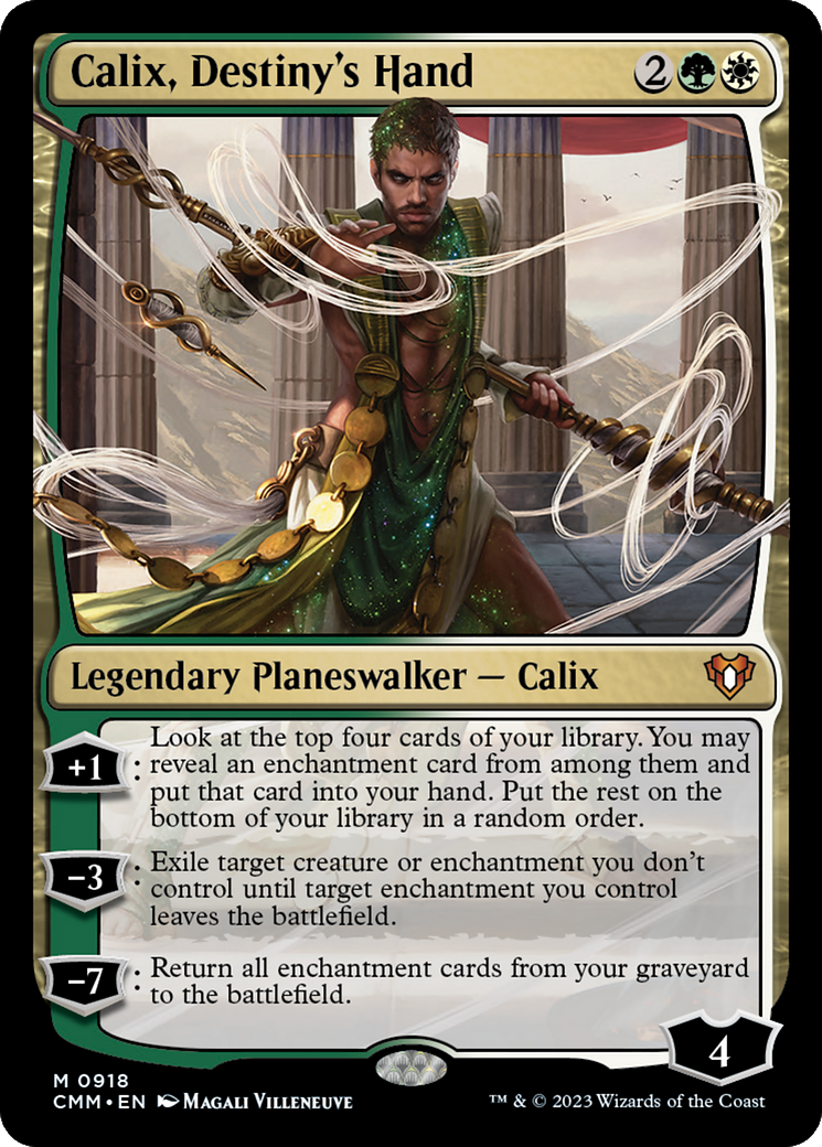 Calix, Destiny's Hand [Commander Masters] - The Mythic Store | 24h Order Processing