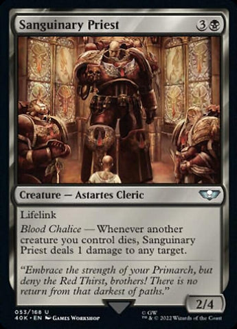 Sanguinary Priest (Surge Foil) [Warhammer 40,000] - The Mythic Store | 24h Order Processing