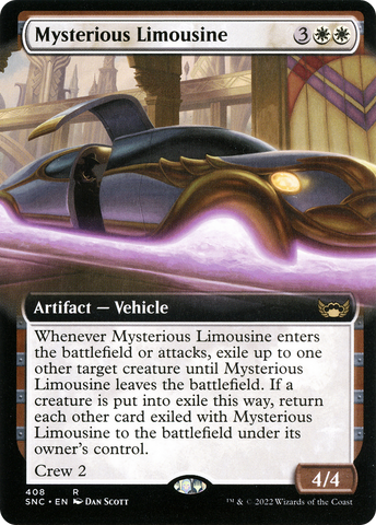 Mysterious Limousine (Extended Art) [Streets of New Capenna] - The Mythic Store | 24h Order Processing