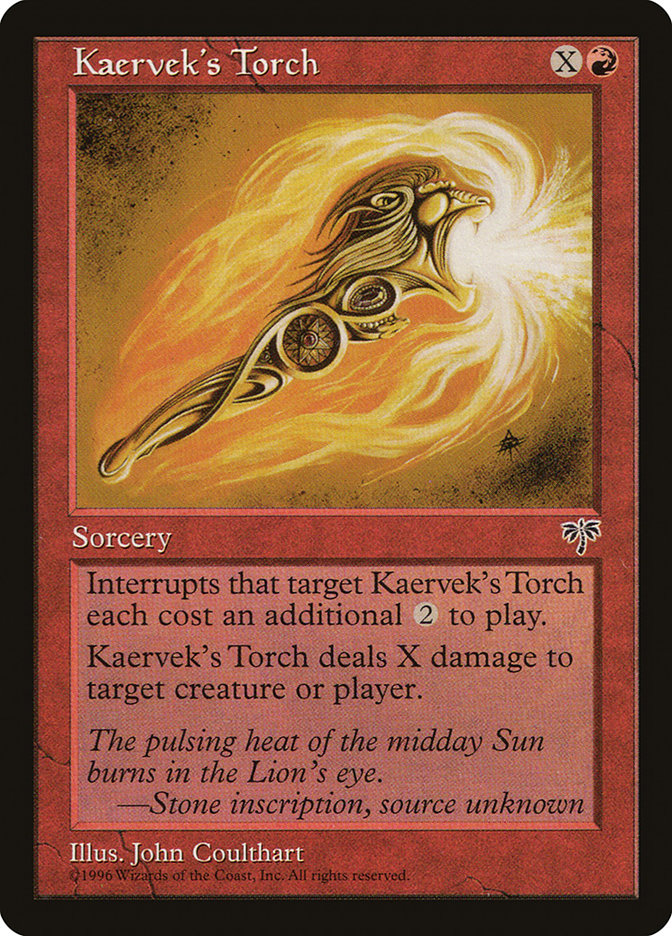 Kaervek's Torch [Mirage] - The Mythic Store | 24h Order Processing