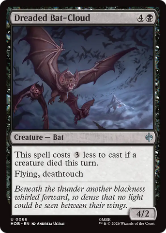 Dreaded Bat-Cloud [The Hobbit] - The Mythic Store | 24h Order Processing