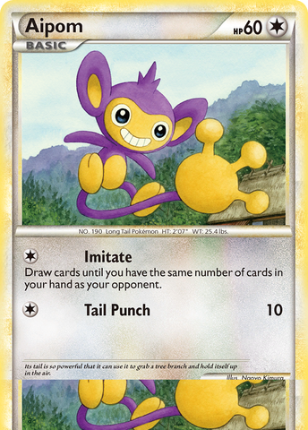 Aipom (55/102) [HeartGold & SoulSilver: Triumphant] - The Mythic Store | 24h Order Processing