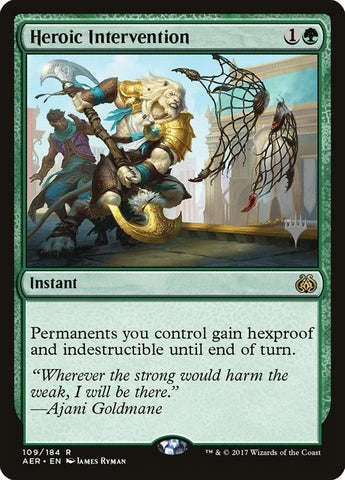Heroic Intervention (Promo Pack) [Aether Revolt Promos] - The Mythic Store | 24h Order Processing