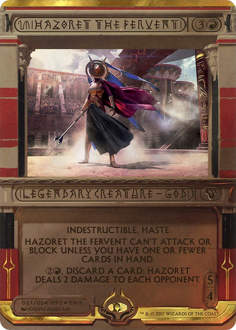 Hazoret the Fervent (Invocation) [Amonkhet Invocations] - The Mythic Store | 24h Order Processing