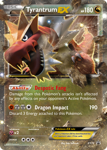 Tyrantrum EX (XY70) [XY: Black Star Promos] - The Mythic Store | 24h Order Processing