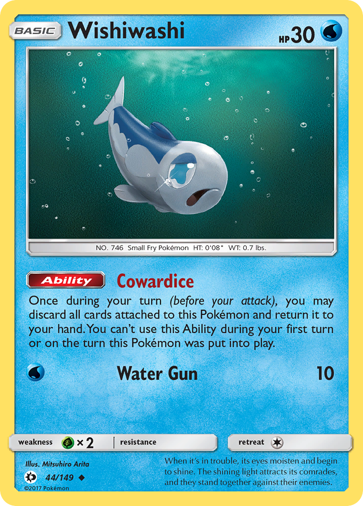 Wishiwashi (44/149) [Sun & Moon: Base Set] - The Mythic Store | 24h Order Processing