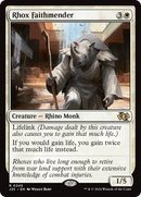 Rhox Faithmender [Foundations Jumpstart] - The Mythic Store | 24h Order Processing