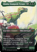 Ghalta, Stampede Tyrant (Borderless) [The Lost Caverns of Ixalan] - The Mythic Store | 24h Order Processing