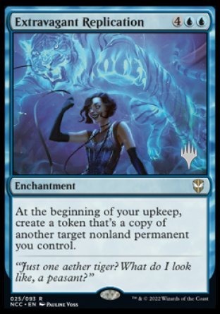 Extravagant Replication (Promo Pack) [Streets of New Capenna Commander Promos] - The Mythic Store | 24h Order Processing