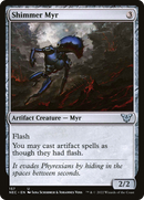 Shimmer Myr [Kamigawa: Neon Dynasty Commander] - The Mythic Store | 24h Order Processing