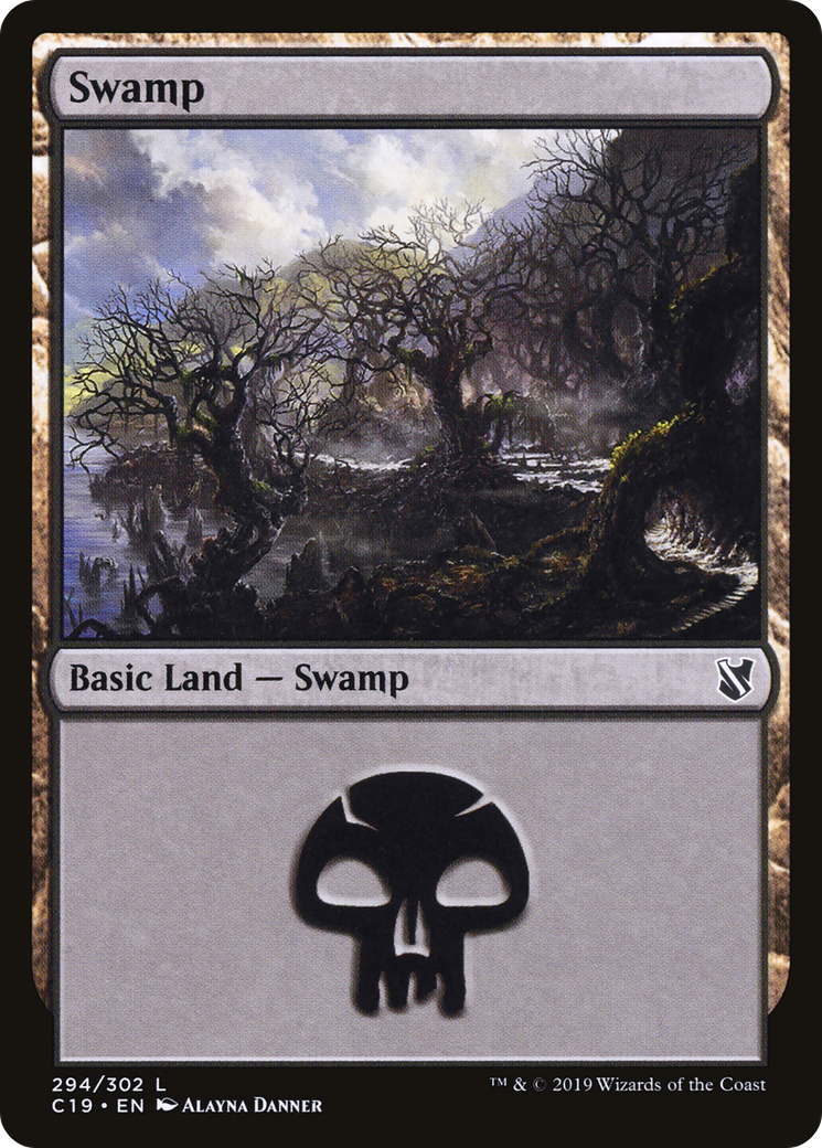 Swamp (294) [Commander 2019] - The Mythic Store | 24h Order Processing