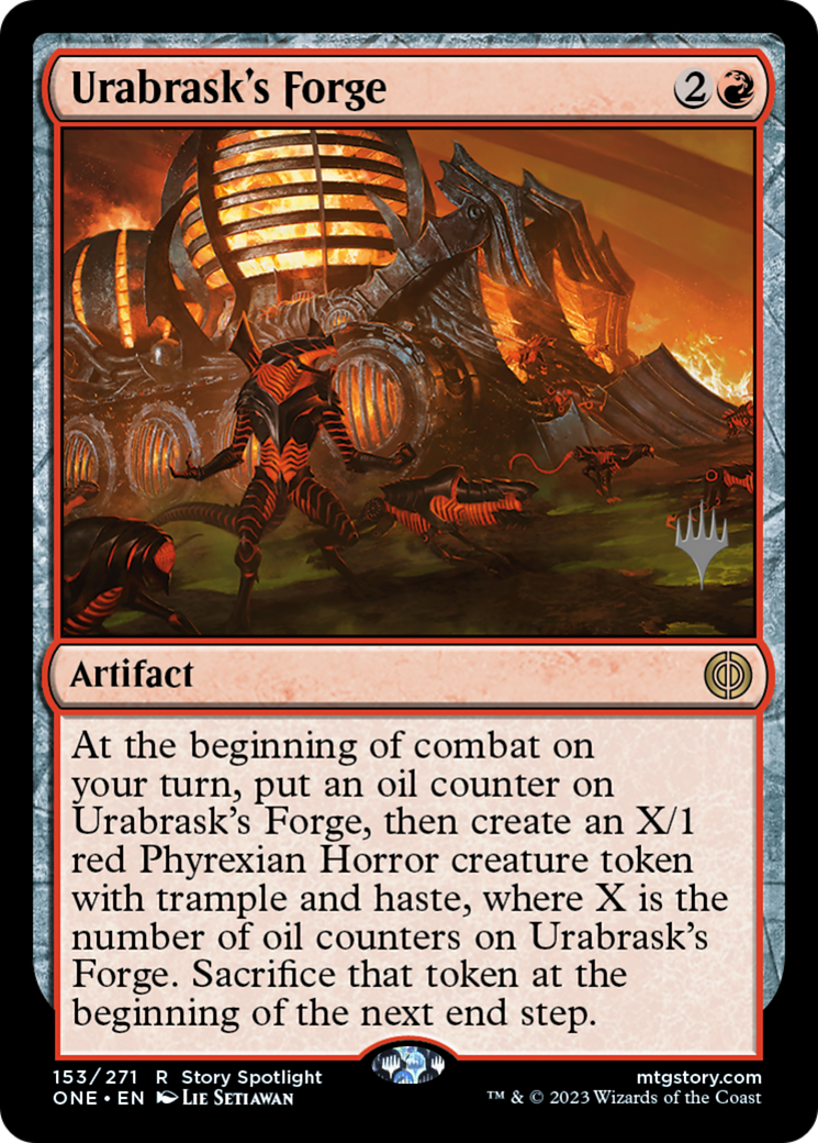 Urabrask's Forge (Promo Pack) [Phyrexia: All Will Be One Promos] - The Mythic Store | 24h Order Processing