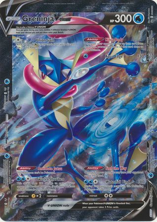 Greninja V-Union (Jumbo Card) [Sword & Shield: Black Star Promos] - The Mythic Store | 24h Order Processing