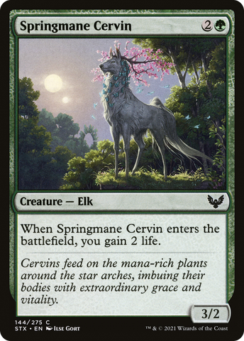 Springmane Cervin [Strixhaven: School of Mages] - The Mythic Store | 24h Order Processing