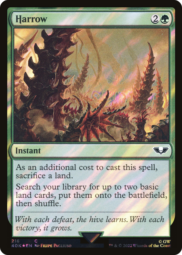 Harrow (Surge Foil) [Warhammer 40,000] - The Mythic Store | 24h Order Processing