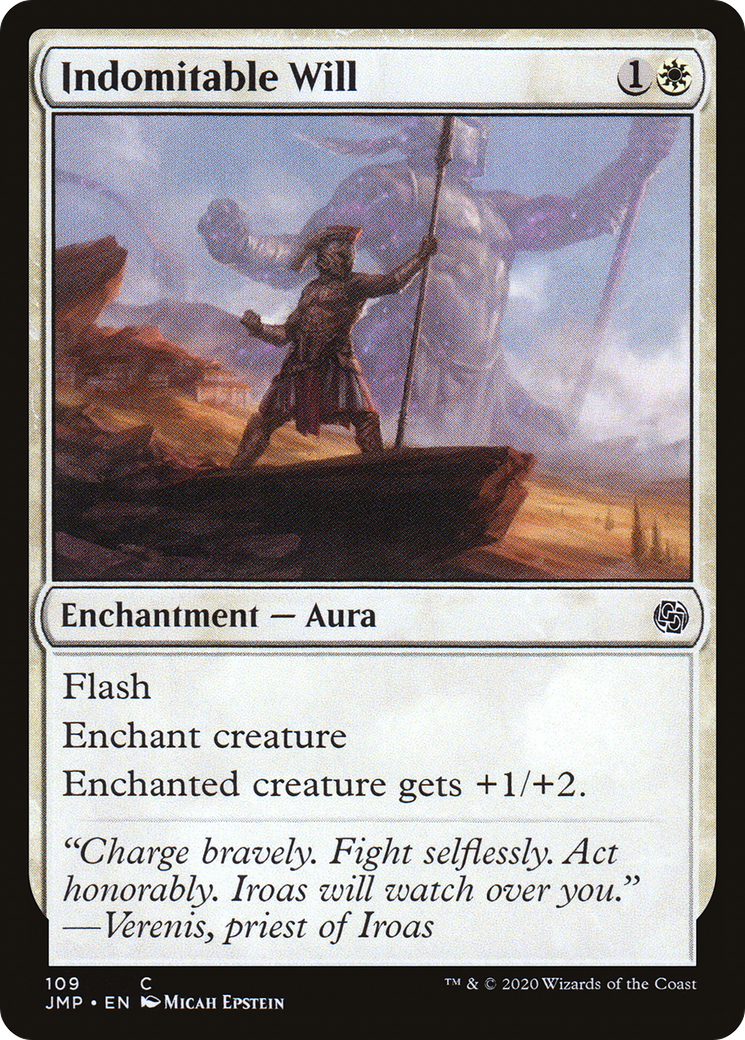 Indomitable Will [Jumpstart] - The Mythic Store | 24h Order Processing