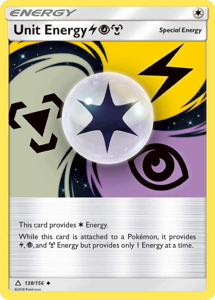 Unit Energy (138/156) (Lightning, Psychic, Metal) [Sun & Moon: Ultra Prism] - The Mythic Store | 24h Order Processing