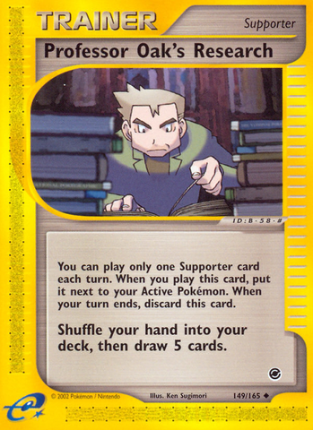 Professor Oak's Research (149/165) [Expedition: Base Set] - The Mythic Store | 24h Order Processing
