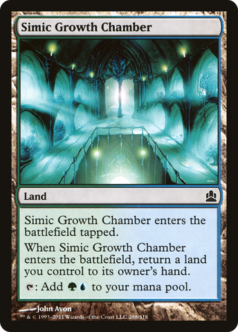 Simic Growth Chamber [Commander 2011] - The Mythic Store | 24h Order Processing