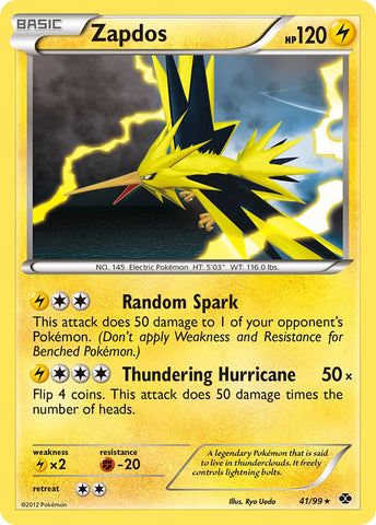 Zapdos (41/99) (Blister Exclusive) [Black & White: Next Destinies] - The Mythic Store | 24h Order Processing