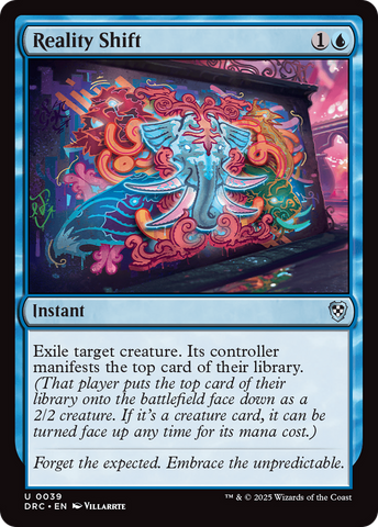 Reality Shift [Aetherdrift Commander] - The Mythic Store | 24h Order Processing