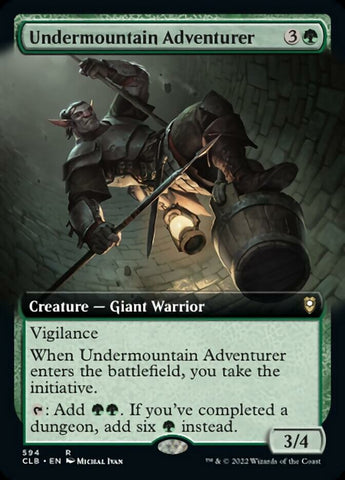 Undermountain Adventurer (Extended Art) [Commander Legends: Battle for Baldur's Gate] - The Mythic Store | 24h Order Processing