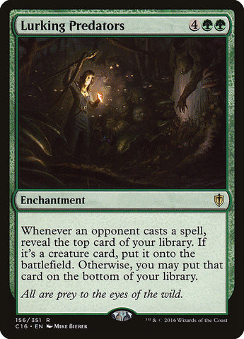 Lurking Predators [Commander 2016] - The Mythic Store | 24h Order Processing