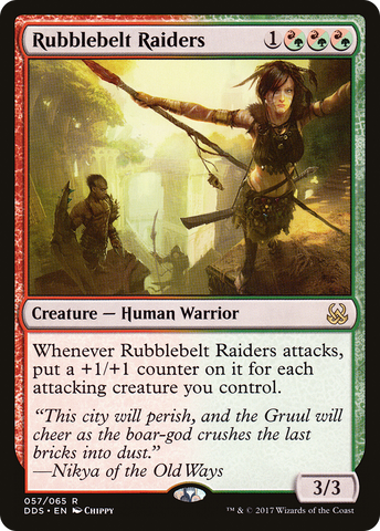 Rubblebelt Raiders [Duel Decks: Mind vs. Might] - The Mythic Store | 24h Order Processing