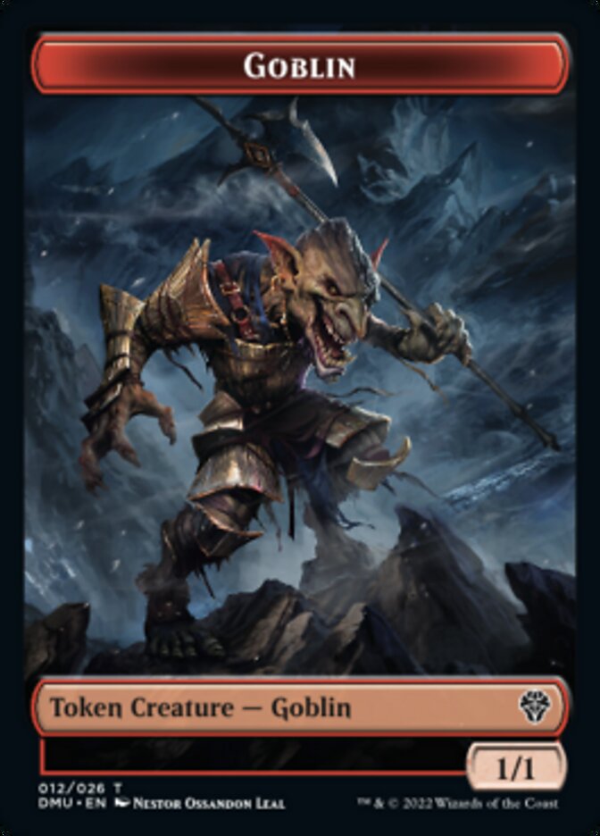 Soldier // Goblin Double-Sided Token [Dominaria United Tokens] - The Mythic Store | 24h Order Processing