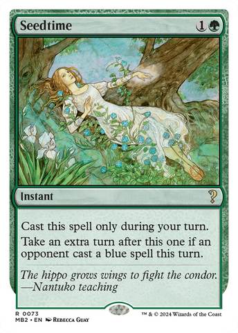 Seedtime [Mystery Booster 2] - The Mythic Store | 24h Order Processing