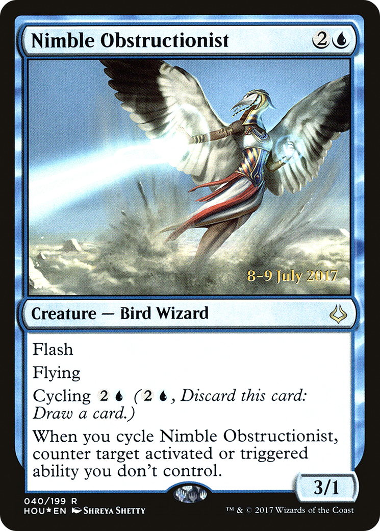 Nimble Obstructionist [Hour of Devastation Prerelease Promos] - The Mythic Store | 24h Order Processing