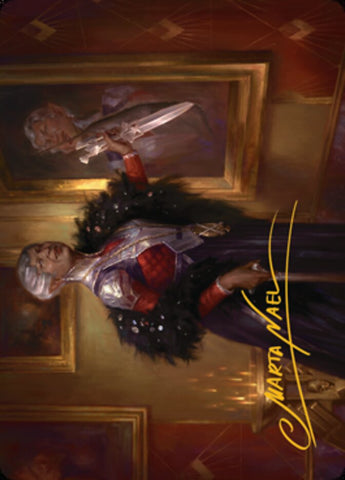 Evelyn, the Covetous Art Card (Gold-Stamped Signature) [Streets of New Capenna Art Series] - The Mythic Store | 24h Order Processing
